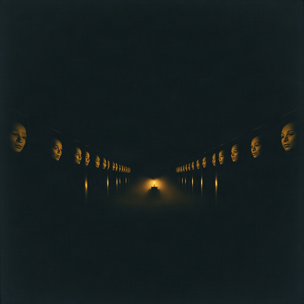 LunariOne's tweet photo. ✨ archivum nox selections ~ luna’s dream

a creator stood in a hall of mirrors, each one showing a different face they had never worn. a small light flickered beside them, not asking to be trusted, only asking to be seen. ... https://t.co/7eEoMUXMiH