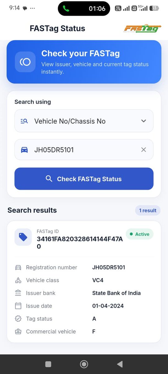 Sensetalkies's tweet photo. @NHAI_Official @TheOfficialSBI @MoRTHIndia @nitin_gadkari
Please intervene urgently!
I purchased the NHAI FASTag Annual Pass, but despite having an active Annual Pass, my FASTag was suddenly showing BLACKLISTED, without any prior intimation.
Vehicle: JH05DR5101
FASTag issued by: State Bank of India
FASTag ID: 34161FA8203286144F47A0
The Rajmargyatra app clearly shows my Annual Pass as ACTIVE, valid from 20-01-2026 to 19-01-2027, with 75/200 crossings remaining. The SBI FASTag status also shows the tag as Active, yet the same screen simultaneously shows BLACKLISTED.
I contacted the SBI FASTag helpline 1800 11 0018. Instead of resolving the issue, I was directed to a local agent (62006 06290). The agent took my PAN card details and told me that the FASTag had been activated.
However, when I reached the next toll plaza, the FASTag was again BLACKLISTED.
I contacted SBI again, and this time I was told to contact NHAI on 1033. NHAI, in turn, is directing me back to the bank.
I am currently travelling and being forced to pay toll charges repeatedly despite having a valid Annual Pass. I have already paid more than ₹500 in just a few hours, and the amount continues to increase.
This is extremely frustrating: SBI and NHAI are passing the responsibility to each other while the customer is bearing the financial loss and inconvenience.
Please:
1. Immediately remove the blacklist/resolve the FASTag issue.
2. Ensure my Annual Pass remains valid and functional.
3. Refund/reimburse the toll charges wrongly collected after the issue occurred.
4. Investigate why my active FASTag/Annual Pass was showing as blacklisted without any prior notification.
5. Provide a clear resolution instead of directing me between SBI and NHAI.
I am attaching screenshots from Rajmargyatra and the FASTag status portal, which clearly show the discrepancy.
@FASTag_NETC
#FASTag #AnnualPass