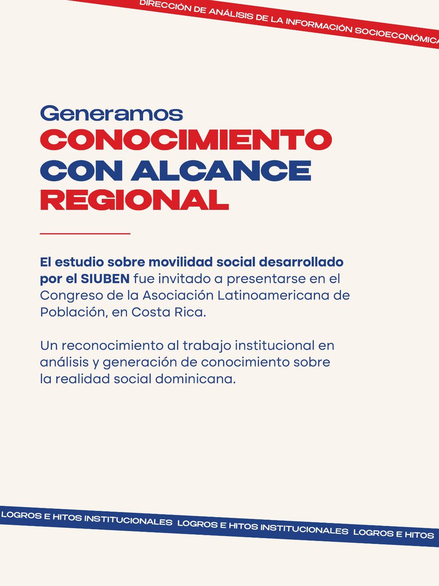 SiubenRD's tweet photo. #LogrosInstitucionales #EficienciayCalidad #DireccióndeAnálisis https://t.co/0Vk6aeYIz0