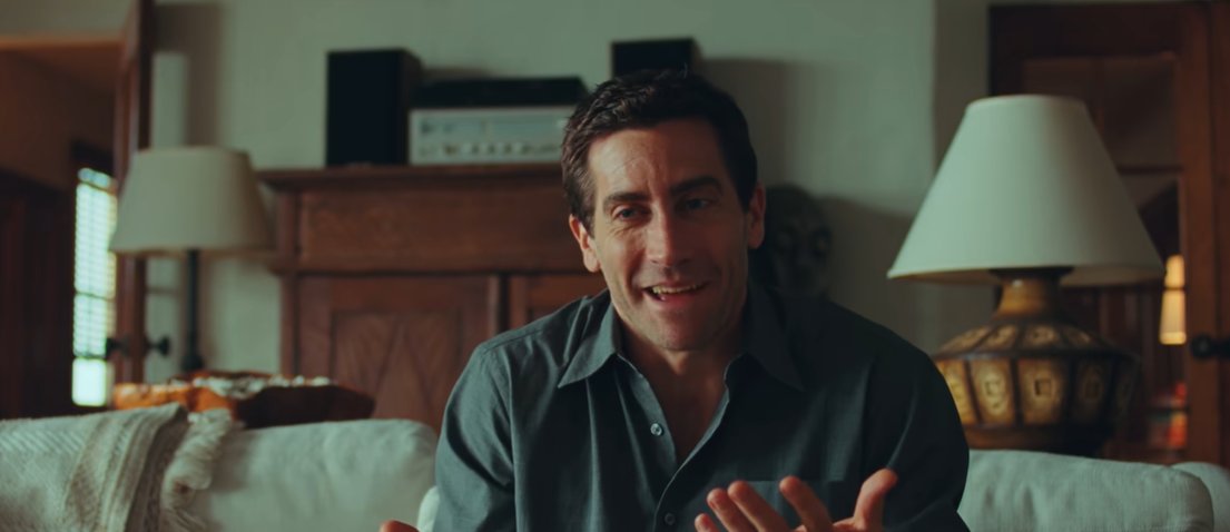 techbire's tweet photo. Jake Gyllenhaal came with another banger, REMAIN, fun to watch | it is novel adaption btw | mitski's song in trailer https://t.co/Z3m3Vsscqf