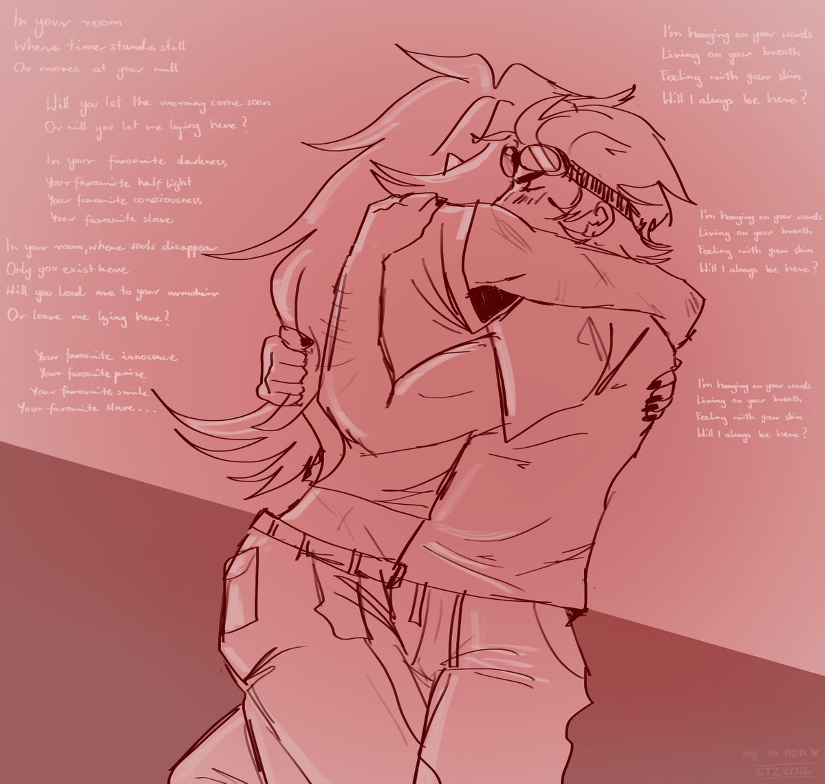 supertoniclady's tweet photo. hope you're not sick of my yuri #valenwind yet because this one is special #ff7 https://t.co/MmIyDPUuaO