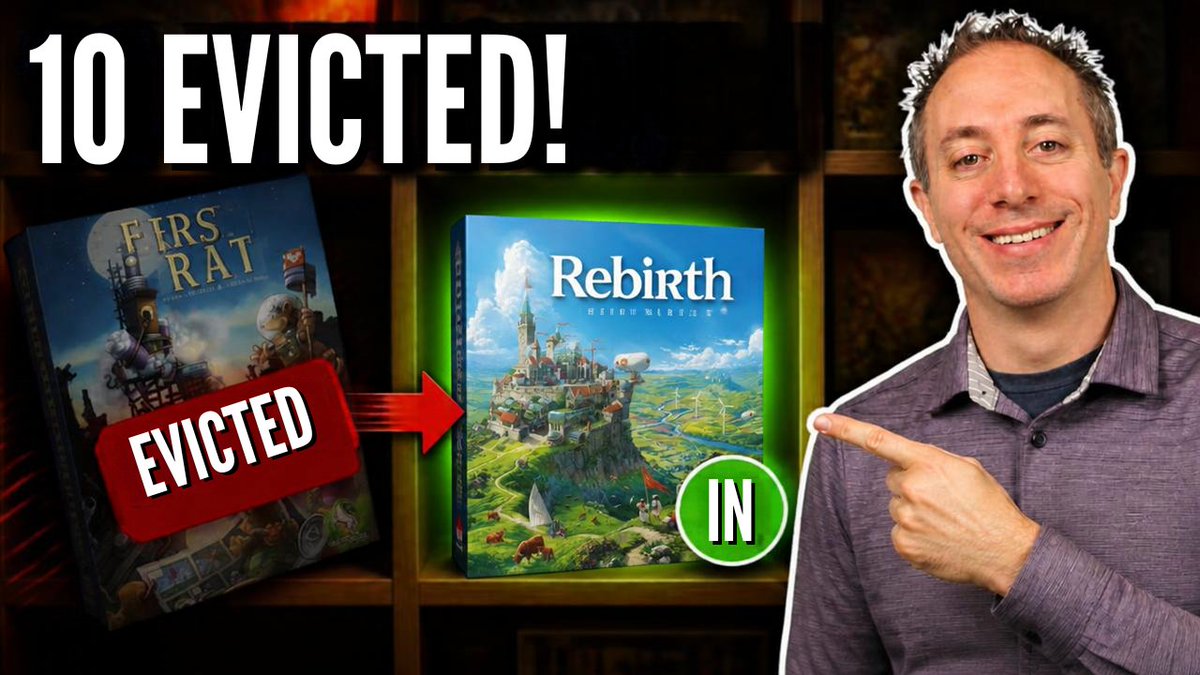 TheGameBoyGeek's tweet photo. See which 10 games were evicted from my shelves (and their replacements) https://t.co/bOGnnBXinx https://t.co/JabRrb9ZER