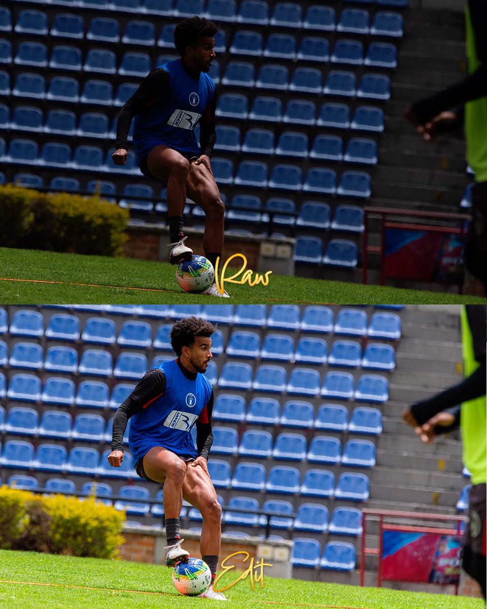 DeporPasto's tweet photo. Cada entrenamiento, cada esfuerzo y cada detalle cuentan. 💪🏻⚽️
📸 Así se ve el trabajo desde nuestro lente.
¡Deportivo Pasto Somos Todos! ❤️💙💛 https://t.co/wlAD45hKRq
