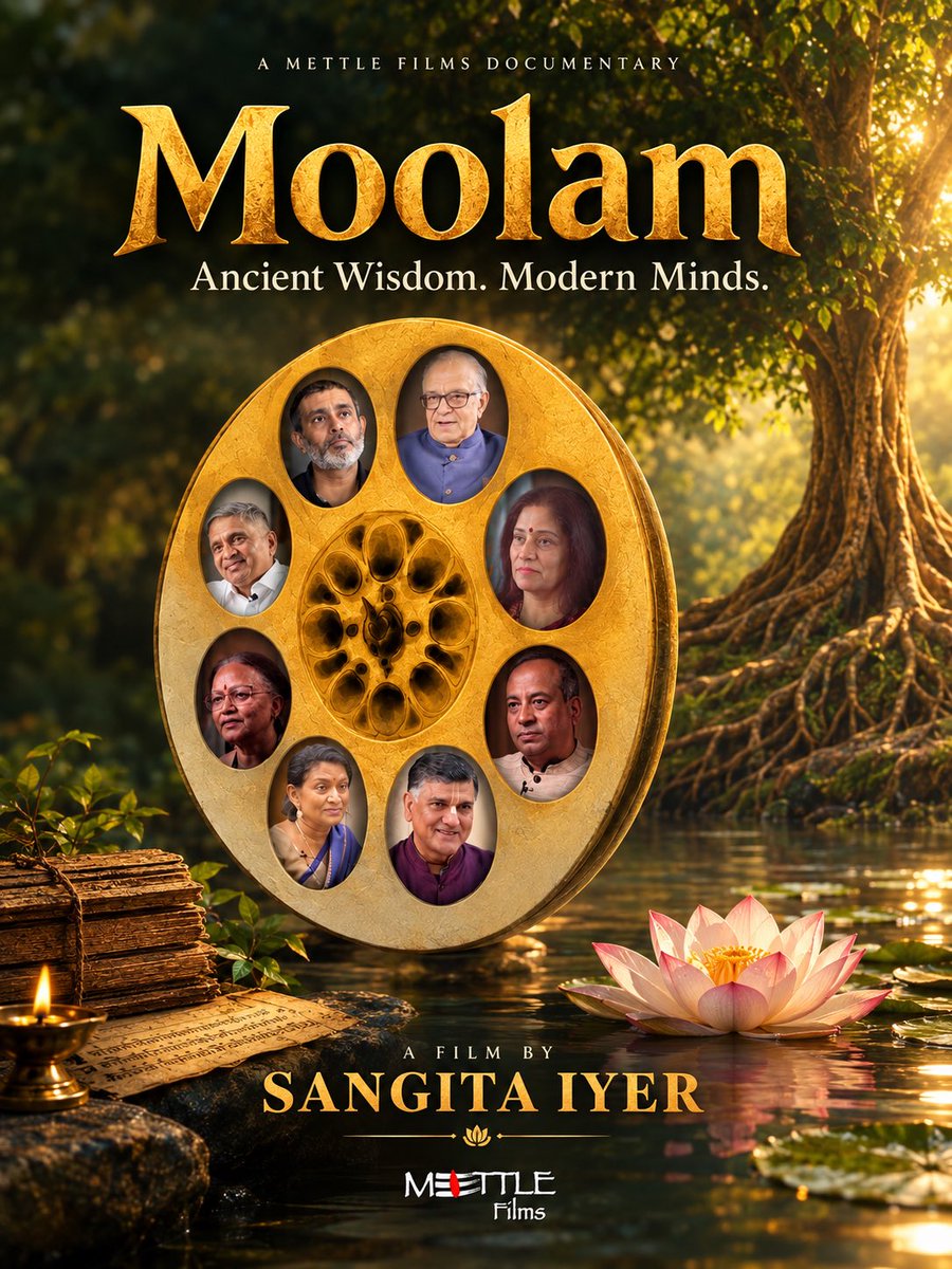 MettleFilms's tweet photo. BIG NEWS!✨Our documentary MOOLAM - Ancient Wisdom, Modern Minds has been officially selected for IFFSA 2026 &amp; will have its WORLD PREMIERE! 🎥🌿We poured our hearts into this film &amp; couldn’t be more grateful to begin this journey @IFFSAToronto https://t.co/2C2uZKNMgQ