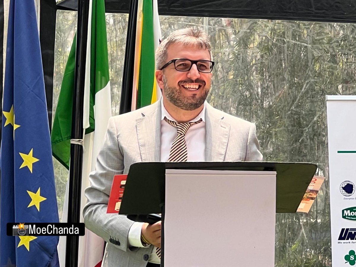 MoeChanda's tweet photo. Italian Agri-Food Technology For Africa Business Forum 

📸MonikaChanda
#Agroprocessing #ZimItaly #Agriculture #ValueChain #Industrialization #IndustryAndCommerce #Trade #Vision2030 #AgriFoodTechnologyForAfrica 
@MoLAFWRD_Zim @VPHaritatos @ItalyinZimbabwe @czionline @ZimTradeAlerts @zidainvest