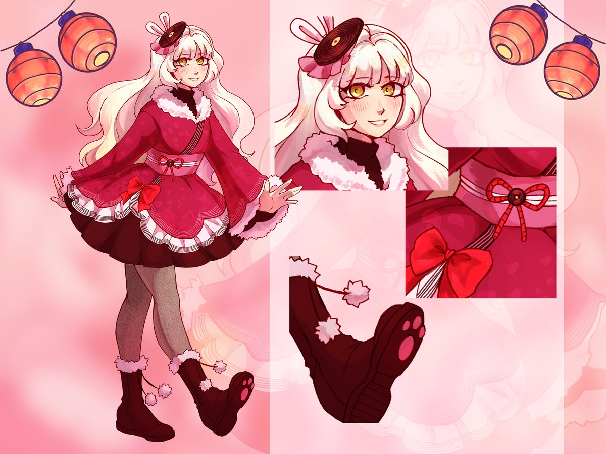OtomoCollective's tweet photo. Our art team is already hard at work for Oshogatsu! Check out what our lead artist @Caitie_Potatie_, is up to! If you wanna join us for this amazing project, Link is down below! https://t.co/YOxuQYWZXv