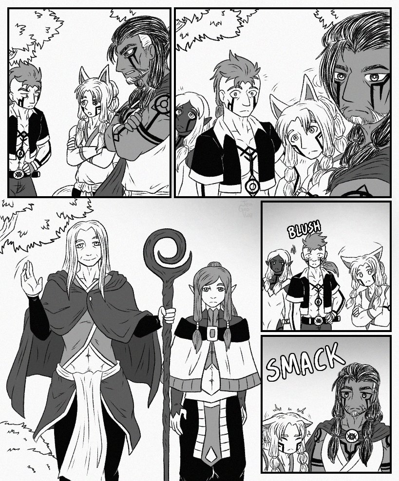 JenniferVue17's tweet photo. AN ALIEN HERO IN ANOTHER WORLD

SAVIOR ARC:

Teva and his companions saved two boys from a corrupted village. A week later, Teva came to the High Mage of the Mountain and his elf assistant and asked if they could join his kingdom.

#myart #myocs #isekai #superhero https://t.co/I5QDSoTWs5