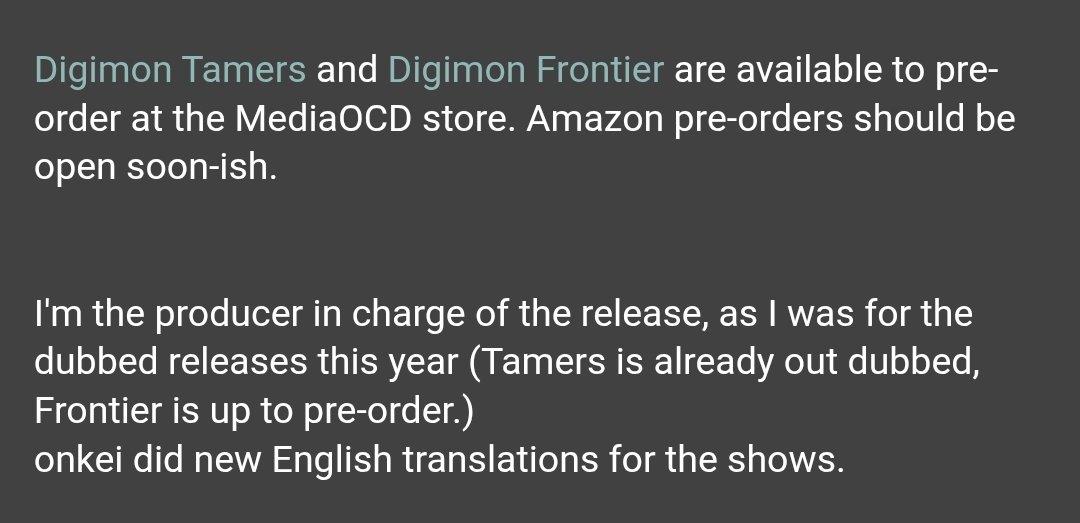 YTPepsiMan666's tweet photo. @WithTheWill Reminder that Marc and Discotek hired a translator who called Chiaki Konaka, creator of Digimon Tamers, "far-right," "stupid," and a "fucking disappointment." This who they align with. https://t.co/FocSp8iq8g