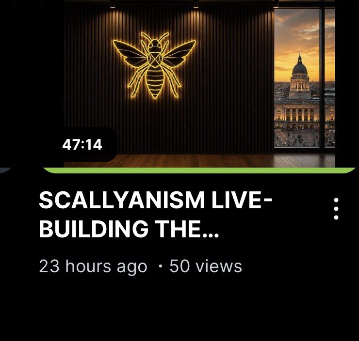 Scallyanismerch's tweet photo. HUGE ACHIEVEMENT for the first test stream thank you to all supporting the cause it means the world to the hive
#scallyanism #nottingham https://t.co/qw48Lobwx9
