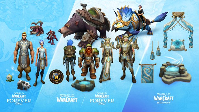 Technically_PvP's tweet photo. The @Warcraft #Forever #Beta launching today, and we have 1 Warcraft Forever Collection (Also unlucks Warcraft® III Reforged: Forsaken Kingdom) code to #giveaway? (game launches Nov 4th)

Go to our discord and react to the post there to enter!
Draw ends the 21st.

#WOW_Partner https://t.co/BlwLoCcWfI