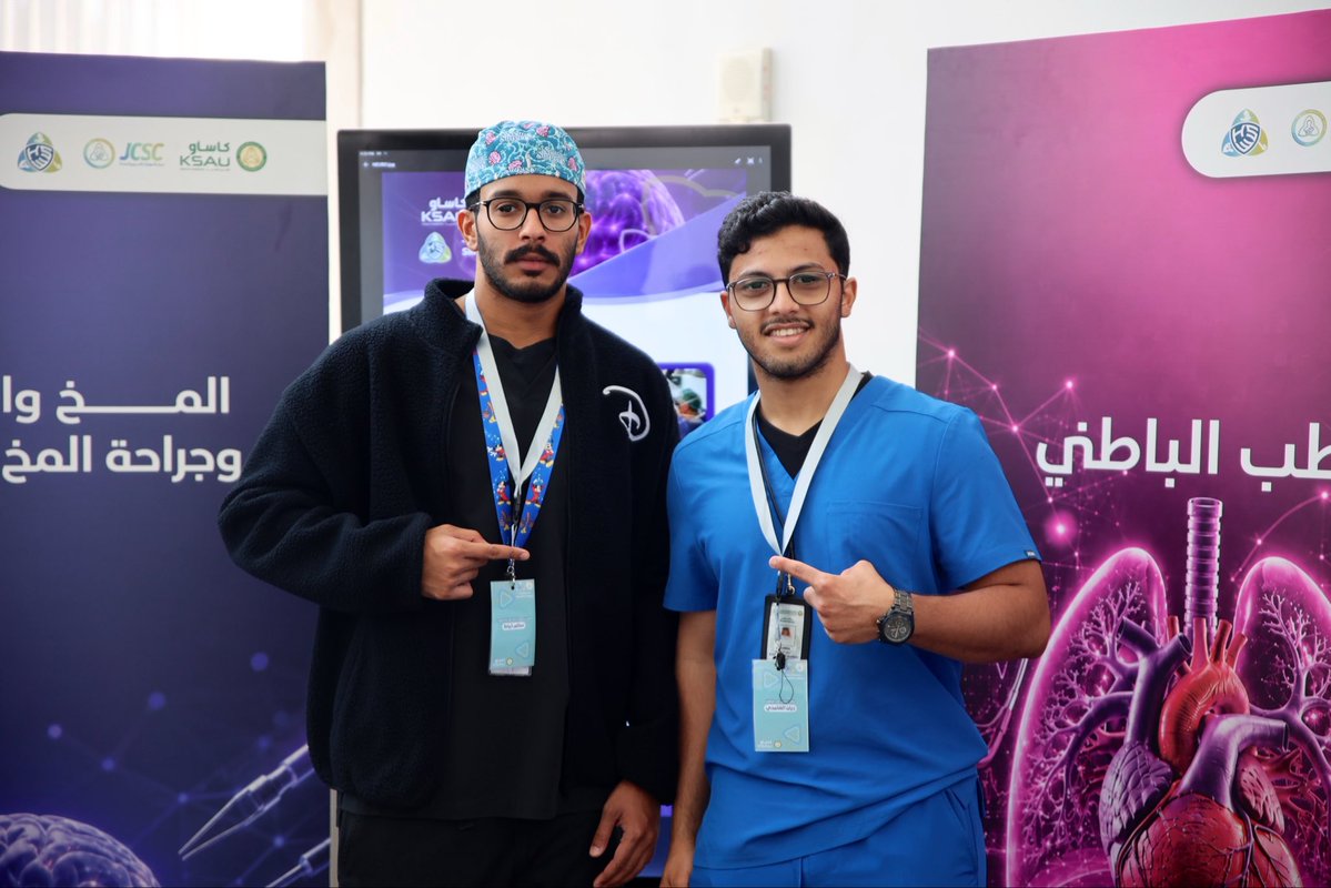 Rayan_f_alghamd's tweet photo. مشاركة جميلة وسعدت ب قيادة ركن الباطنة في معرض المحاكاة السريرية.
كالعادة شغل متميز من قائد برنامج اسبوع المحاكاة السريرية @2m47_
#SimulationWeek2026
#JCSC https://t.co/ubabdoVGo0