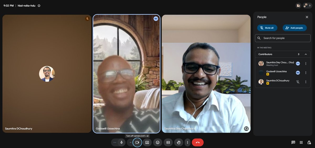 saumitraadc's tweet photo. Talking of productive Sunday evenings, it was a great experience completing the six-month pilot mentorship program (virtual) in collaboration with the @afribioimaging , in which I served as mentor to mentee Godswill Uzoechina, a final year MBBS student.  @IndiaBioImaging https://t.co/416jj6EkAh