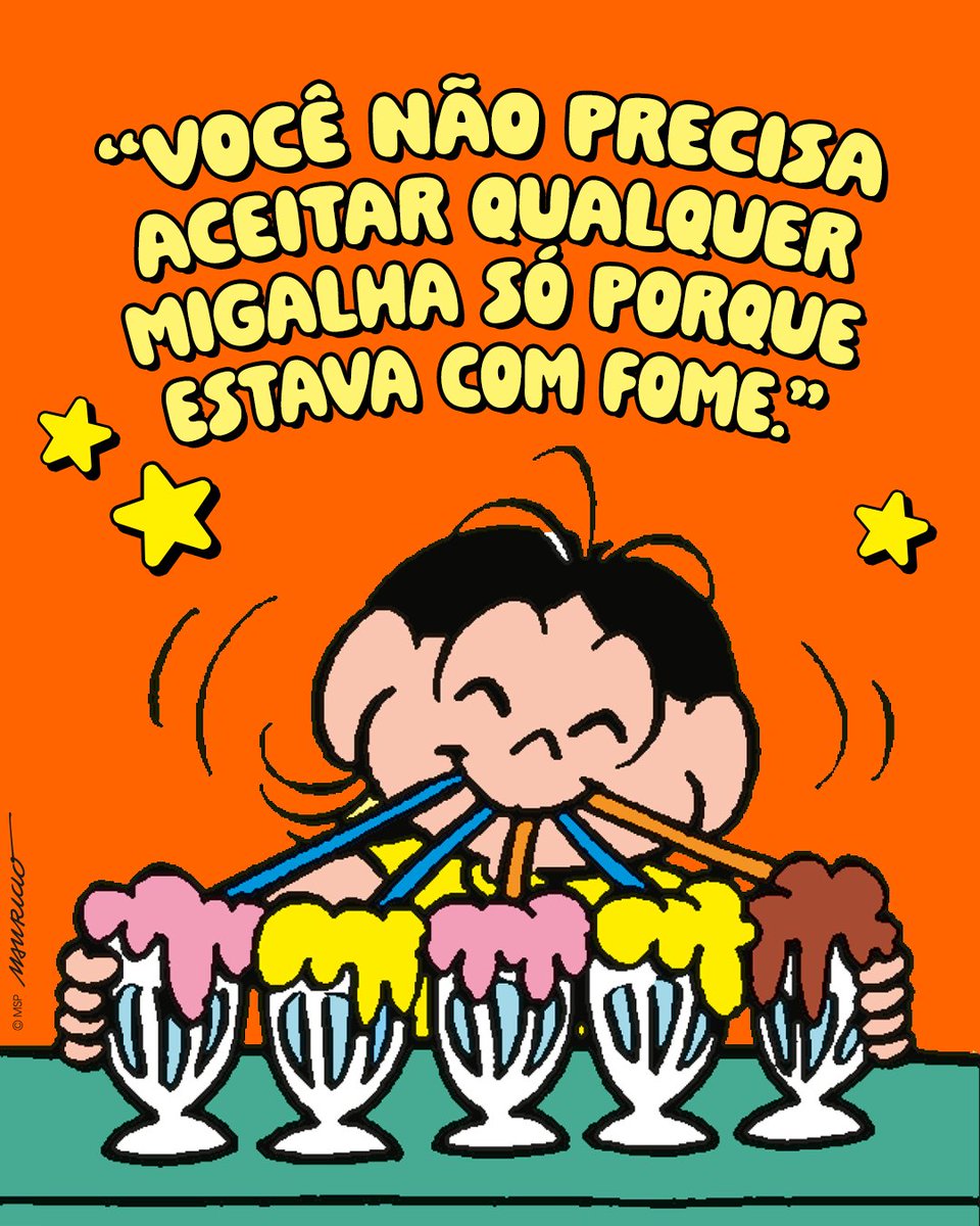 TurmadaMonica's tweet photo. Se diverte com a imagem, mas foca na mensagem. 😉 https://t.co/ttiEFYoARM