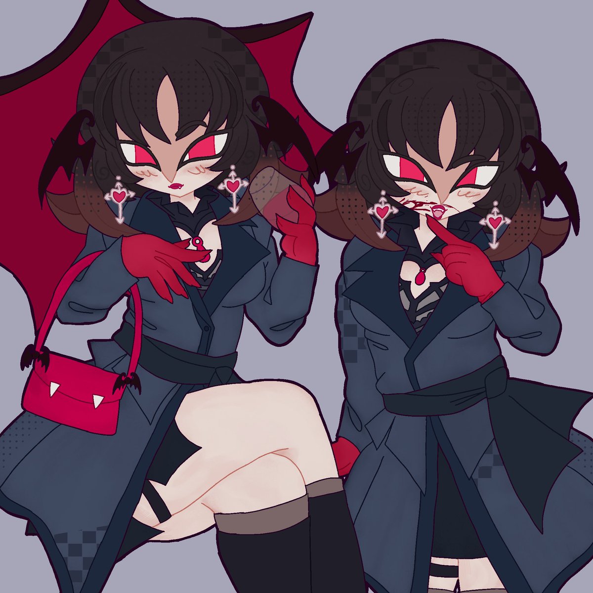 FREEOFTH0UGHT's tweet photo. mina from the hit game lockdead #deadlock https://t.co/n42wSxsvwa