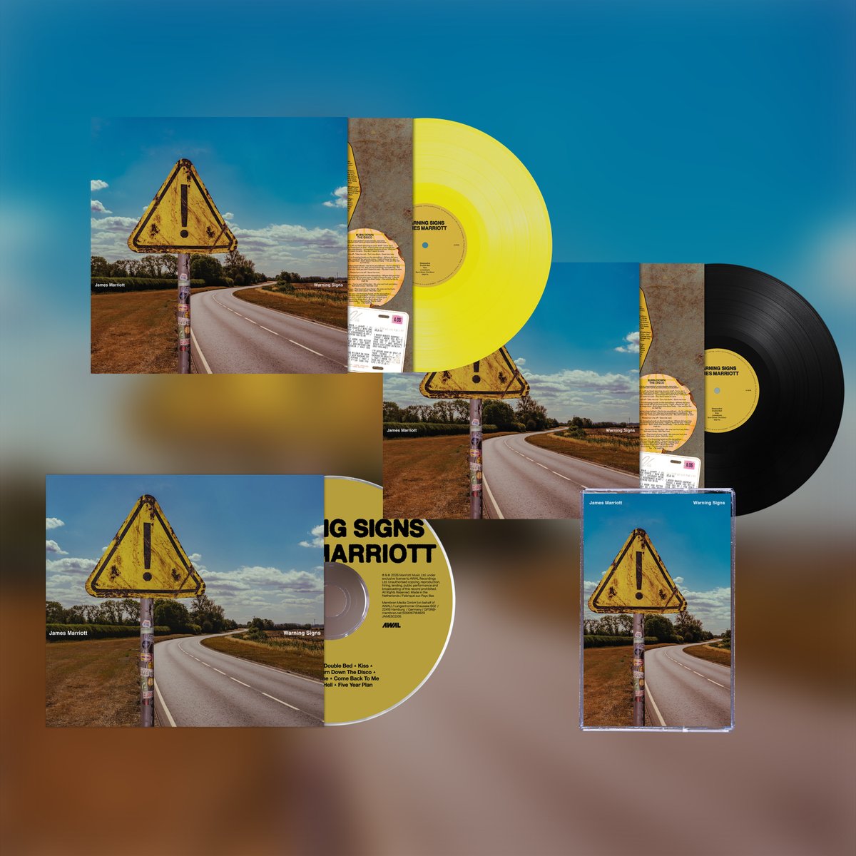 JamesMarriottYT's tweet photo. My third album, Warning Signs, will officially be released on the 15th January 2027. I’m so excited to bring you what I consider to be my most diverse work yet. We will dance. We will cry. You can pre-order it now from the link in bio. You have been warned.

https://t.co/q5go32Z5Uj