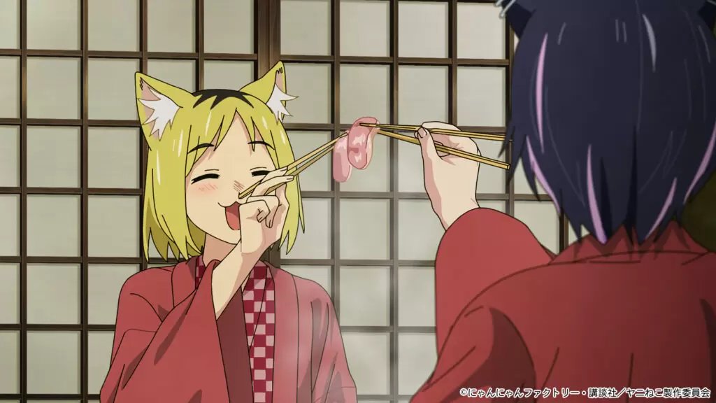 『ヤニねこ』第11話「ニャーたち in 京都にゃ」感想｜切実な話ほど、最後まで聞いてもらえない反応画像7