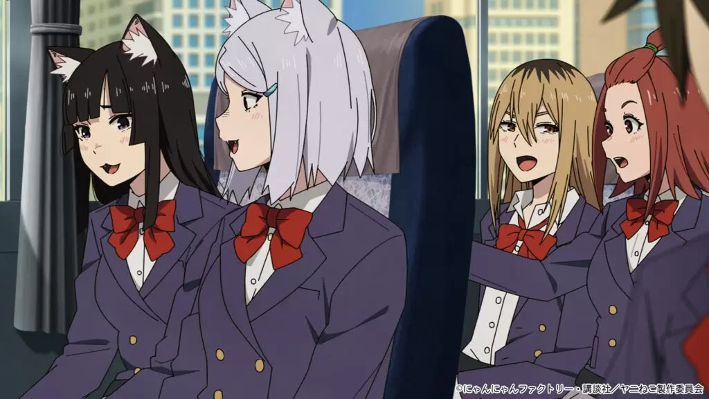 『ヤニねこ』第11話「ニャーたち in 京都にゃ」感想｜切実な話ほど、最後まで聞いてもらえない反応画像8