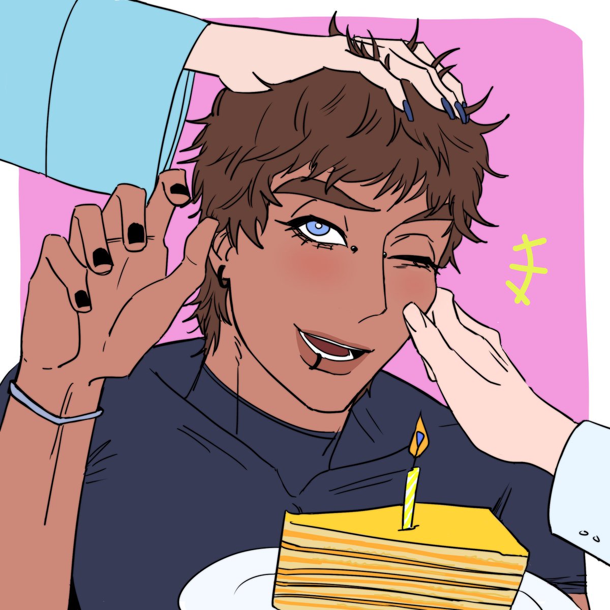 NanoPudu's tweet photo. Es el cumpleaños de mi guaguaaa 🥳🥳
#oc #ocbday #digitalart #artechile https://t.co/uCo4cpBic5