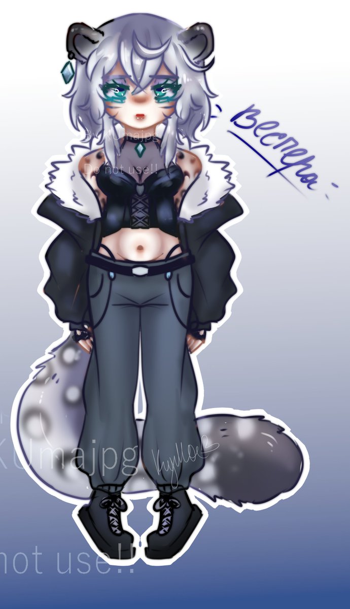 BearKalina's tweet photo. My new surprise girl — Vespera (Vesper) ❄
 (she really does have a catch to her, hehehe)" https://t.co/pOJ4ILDSr5