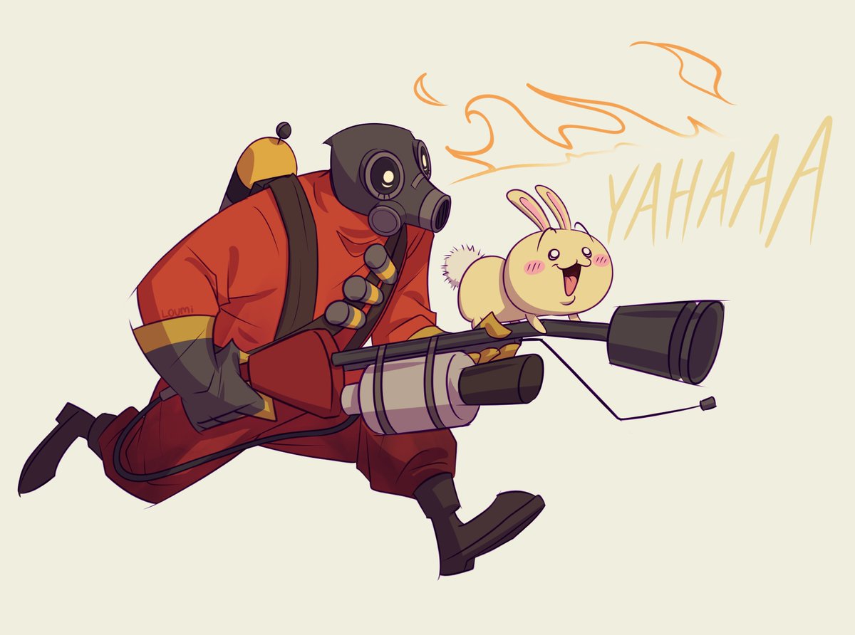 LouminouzL's tweet photo. more indulgent chiikawa tf2 im not normal rn #tf2 #chiikawa https://t.co/SKgN4GAuhH