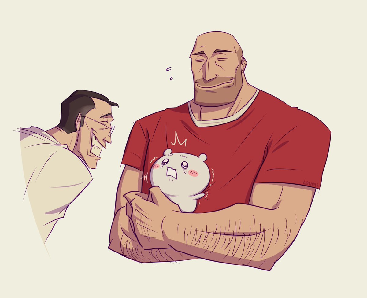 LouminouzL's tweet photo. more indulgent chiikawa tf2 im not normal rn #tf2 #chiikawa https://t.co/SKgN4GAuhH