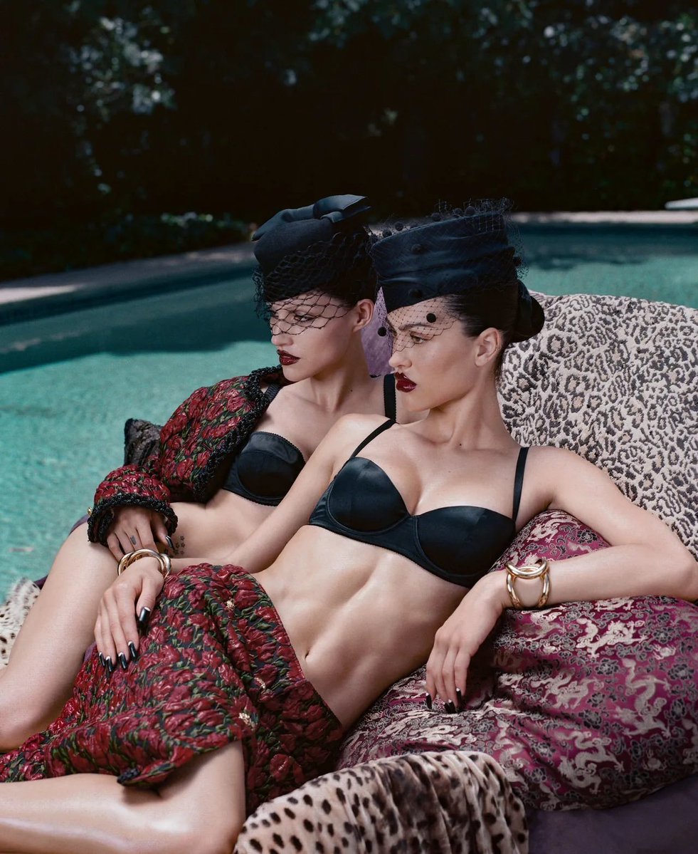 XFashion's tweet photo. Amelia Gray and Gabbriette STUNNNNNNN for @Allure_magazine 😍 https://t.co/AJbH7FlO8G