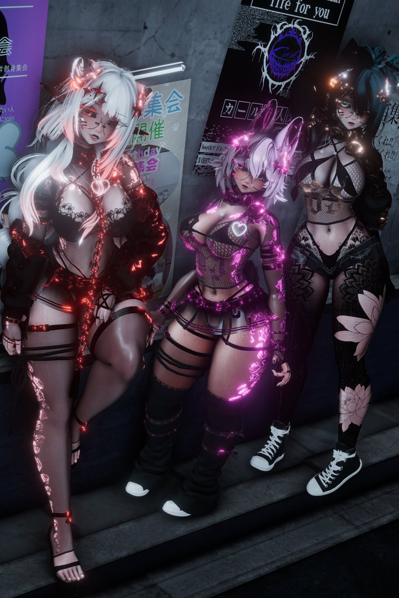 GaomiVR's tweet photo. Just say hi, we don't bite

Brianne by @xiroufox
With @ShiwoBae and @miloxoxo7 https://t.co/ALwjyZkIYq