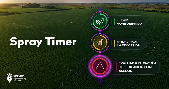 xarvioAR's tweet photo. 🌾 ¿Qué está pasando hoy en los lotes de trigo?​

Spray Timer permite seguir la evolución del cultivo y anticipar el riesgo de enfermedades para tomar decisiones con más información.​

¿Dónde están hoy los principales riesgos? Lo vemos en este hilo 🧵👇 https://t.co/KbCXZxNVlJ