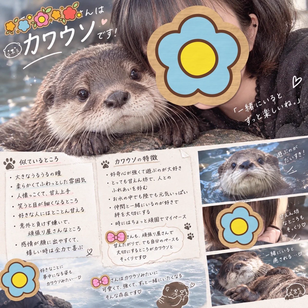 カワウソページ くれないべあ@Vtuber on X: 