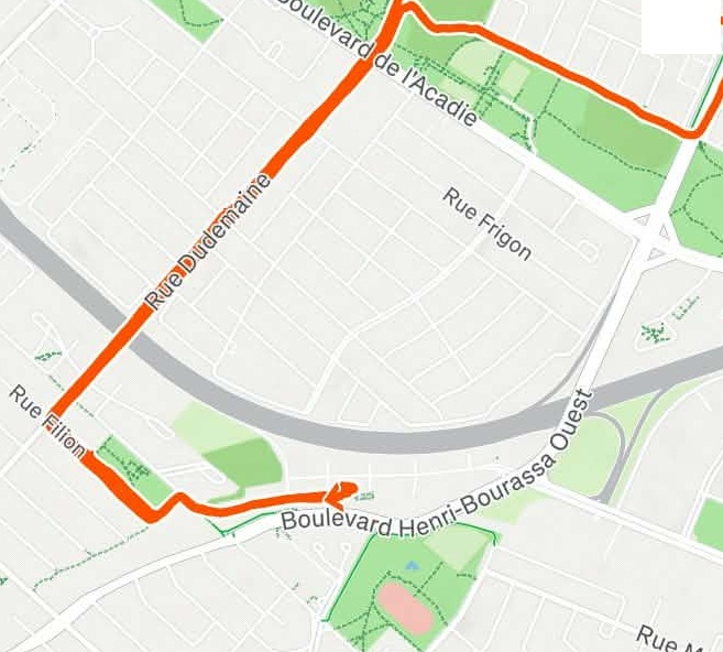 ahuncycle's tweet photo. Cher REM, si vous voulez augmenter l'achalandage, il faudrait avoir un lien à vélo direct et sécuritaire sur Henri-Bourassa, pas un détour trois fois plus long! #REMDuRuisseau #remMtl #vélomtl #montréal #transportActif #REM https://t.co/XNylBEsdUq