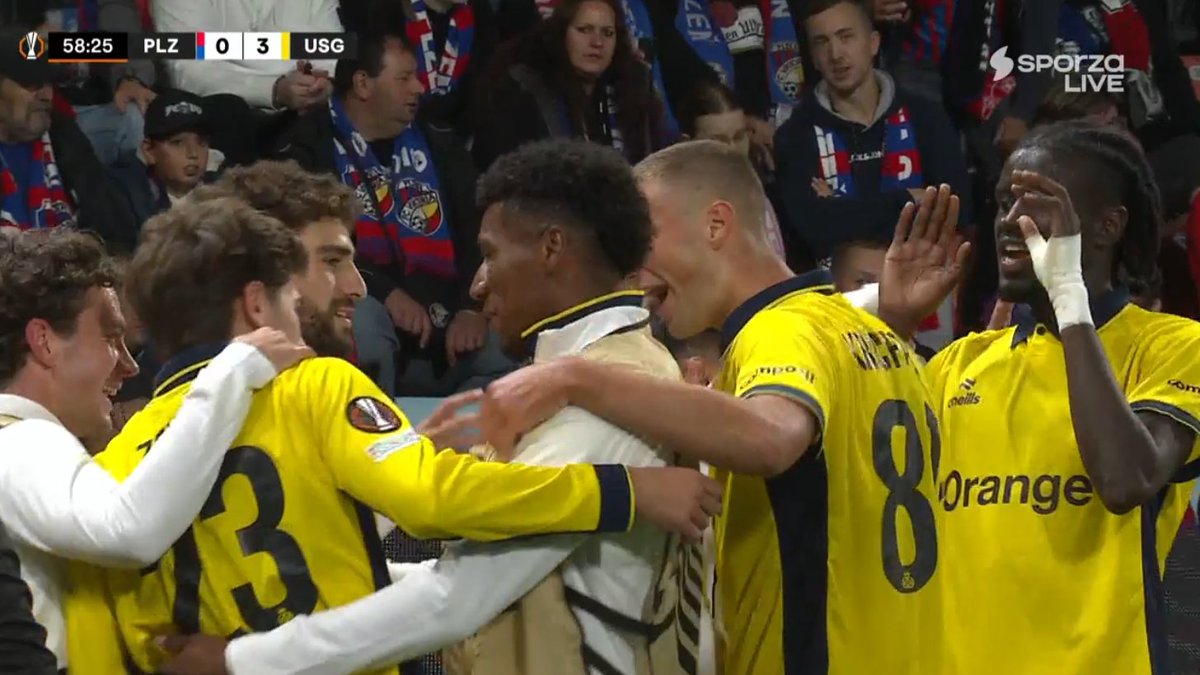 foet247europa's tweet photo. Viktoria Plzeň 0 Union Saint-Gilloise 3. Kričfaluši #PLZUSG #UEL https://t.co/z7e8cCPE7F