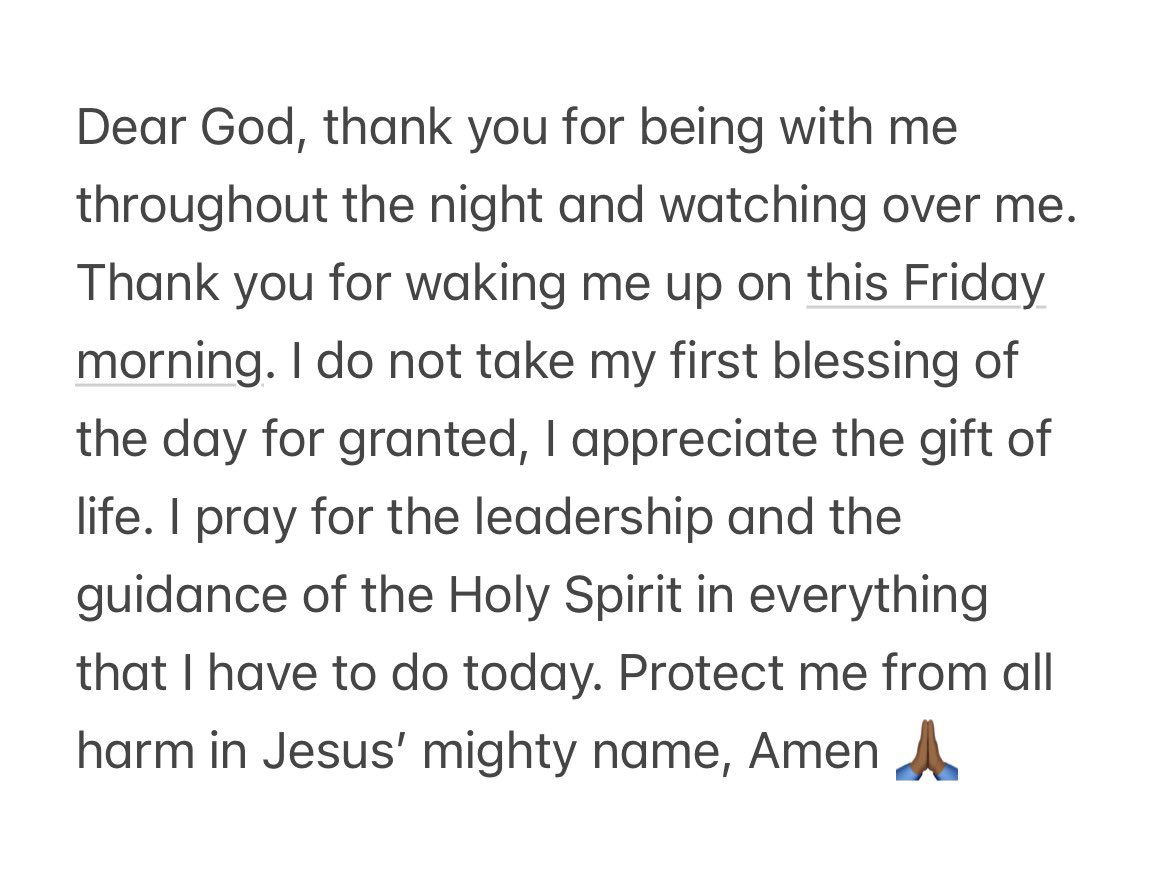 MYavhudi's tweet photo. Prayer for Friday 🙌🏽🙏🏾 https://t.co/OsC6SBRqpR