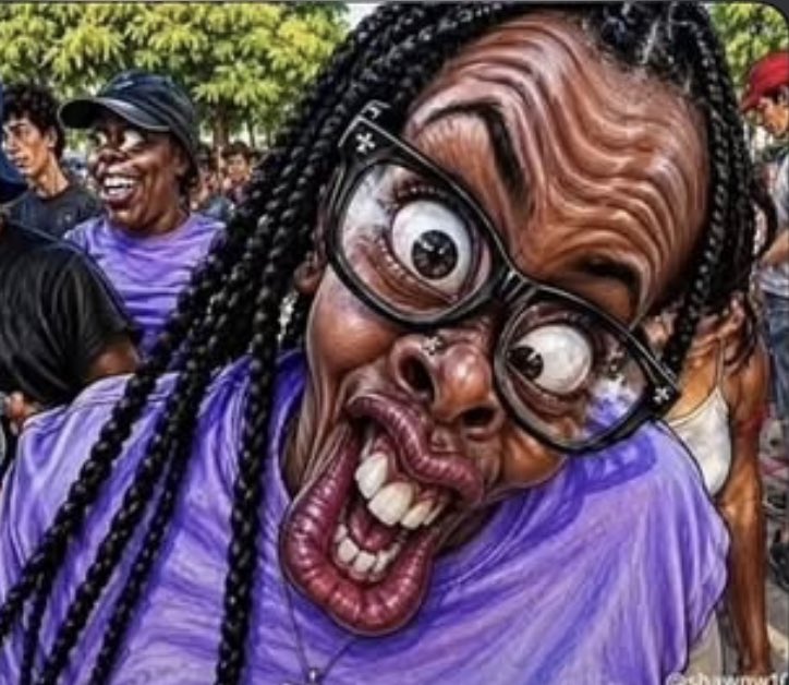 elonisafn's tweet photo. @Chill_hoodgang @Mydefendme @hornofLibaaxs @KayJamesBA @Ginkitxuetsb @DALLAS_BOI4 @grok I’m not from carribeans u retard and I’m not Somali either lmao, ur a black slave descendent stop projecting your people look more closer to apes then Somalis. HIV having degenerate negros, y’all are the least desirable women on earth. https://t.co/N9X5a8uASc
