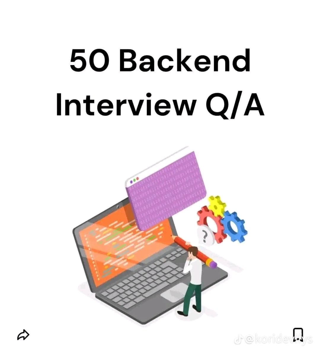 Akintola_steve's tweet photo. 50 Backend interviews if you want to ace you next interview section.

Read and share… https://t.co/Zk8EZd91zp