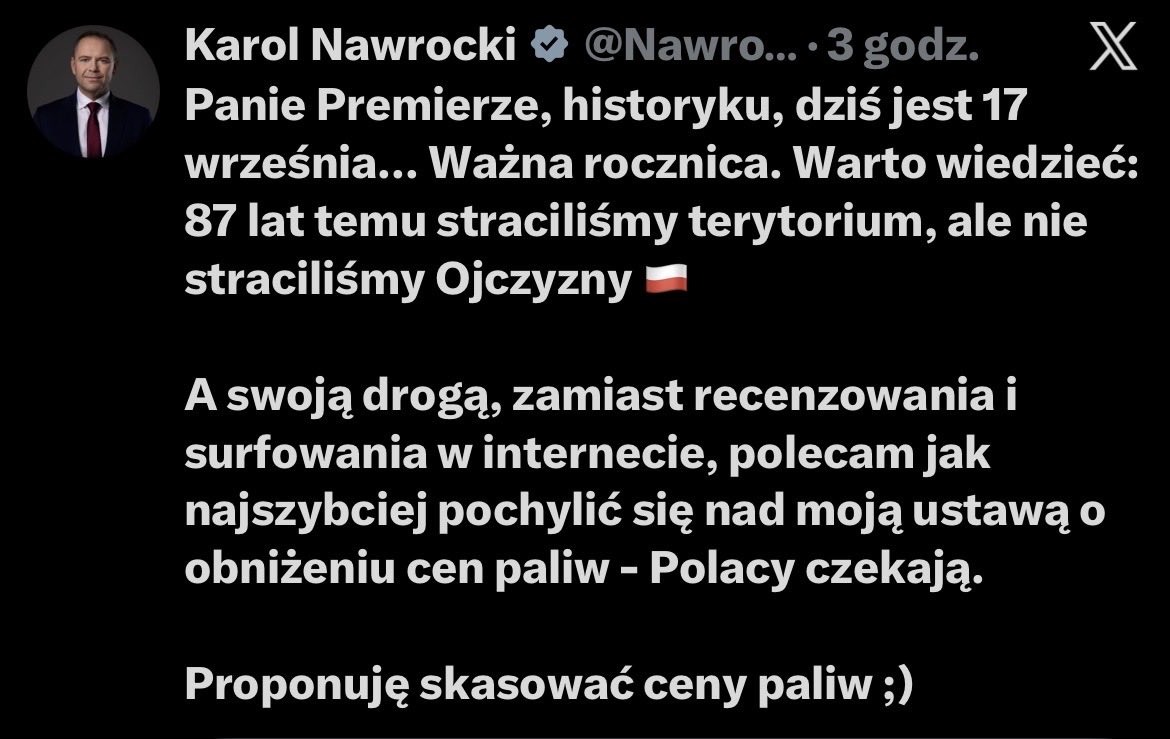 fezet7_'s tweet photo. @wlodekczarzasty Ludzie zrozumcie metaforę i kontekst historyczny zanim zaczniecie się wypowiadać https://t.co/maKGE2eFDk
