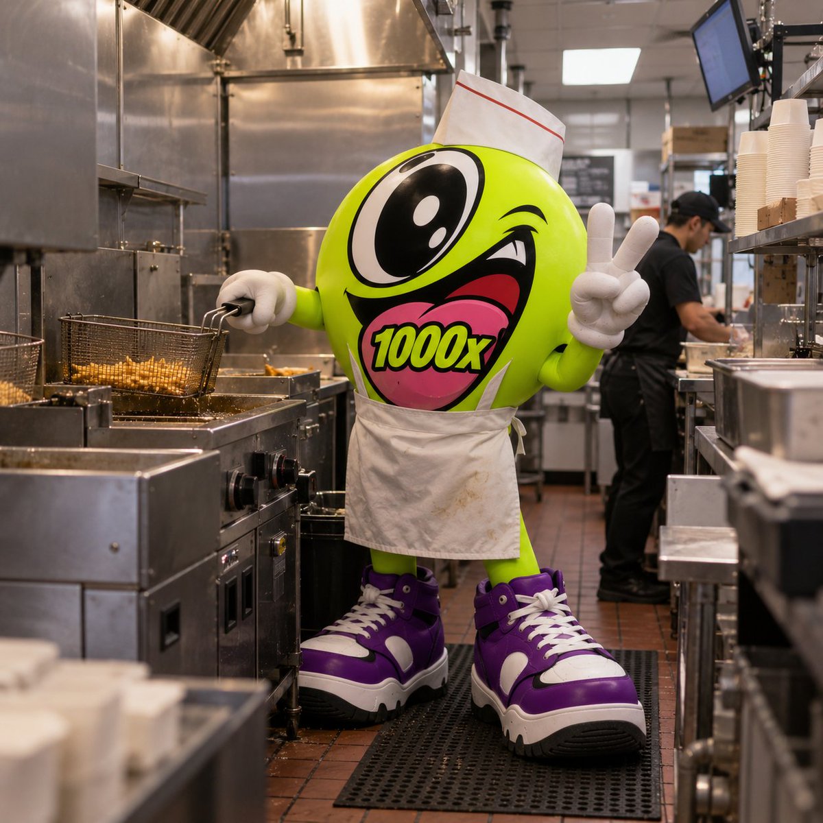 1000xonRH's tweet photo. every coin claims they're cooking. 1000x is actually about to serve https://t.co/l6ccSqE34w