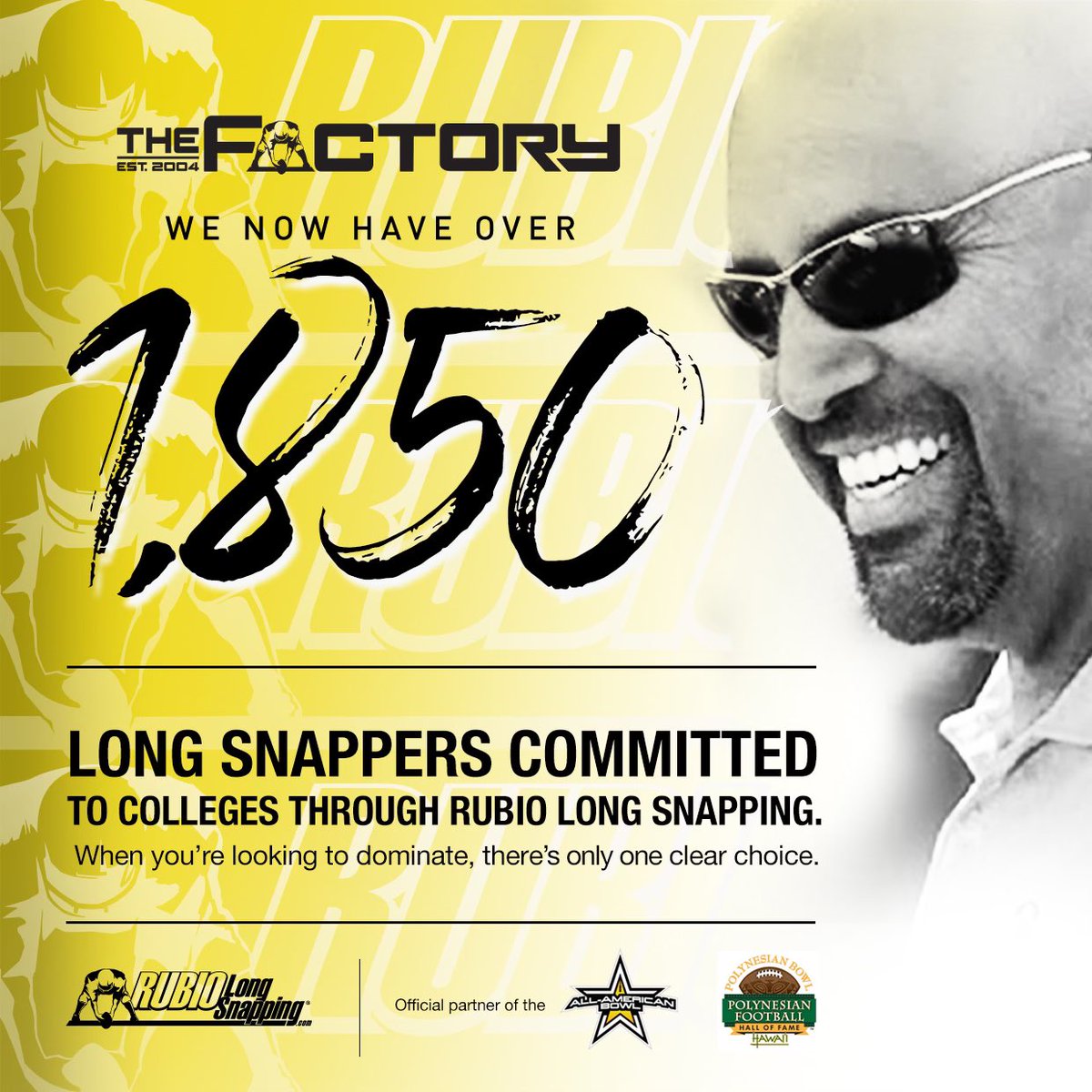 TheChrisRubio's tweet photo. @JacksonBroLS38 This is Rubio. I wanted to invite you to train & get nationally ranked with Rubio Long Snapping. Here is our upcoming schedule. Contact me directly anytime at Rubio@RubioLongSnapping.com 

- Open to all levels of Long Snappers
- One on one instruction 
- Competitions 
- Filming for YouTube 
- Player profile on https://t.co/aZ03k5TVwp 
- Ranking on https://t.co/aZ03k5TVwp