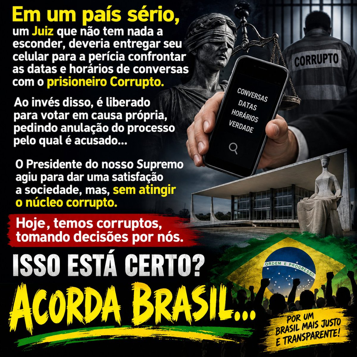 FabianoReferee's tweet photo. O país está entregue..... O povo está com medo... O corrupto está no poder... 
#MoraesNaCadeia #MoraesÉLula @nikolas_dm @lucaspoleseES @FlavioBolsonaro @CarlosBolsonaro @BolsonaroSP @jairbolsonaro @BrasilDeJeesus https://t.co/FtnvW2HBTI