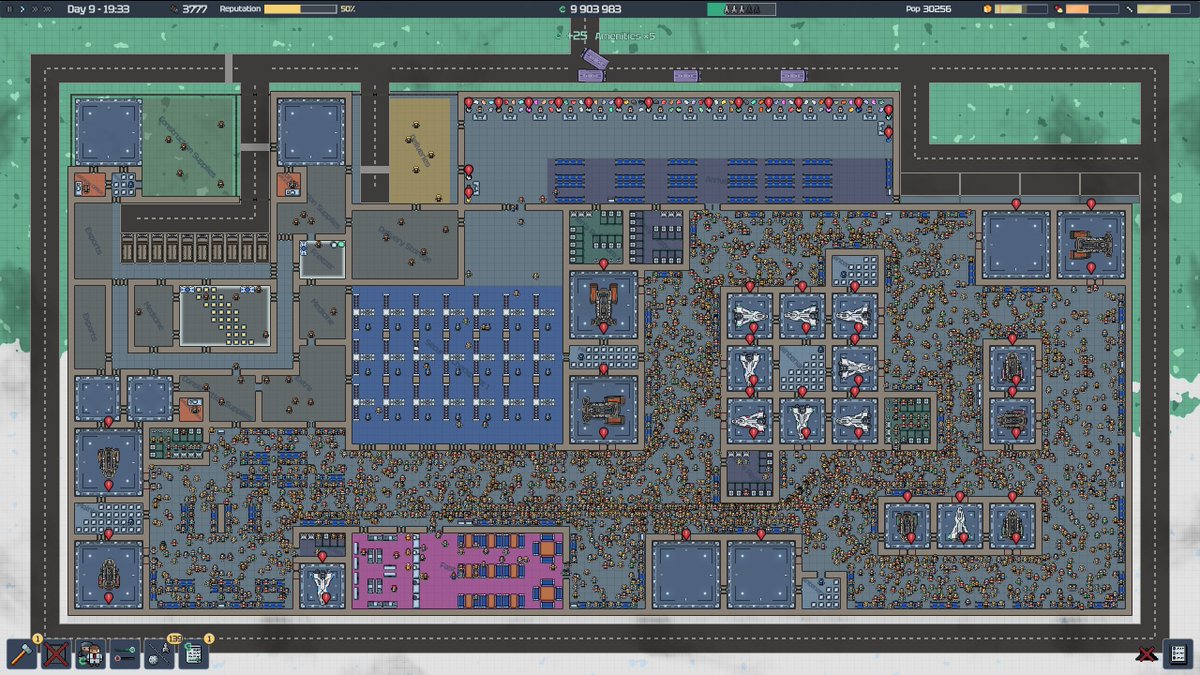 djentsoft's tweet photo. Added proper baggage handling for Spaceport Architect. It didn't go so well for older save games lol

#indiedev #godot https://t.co/qi48JQKA9M