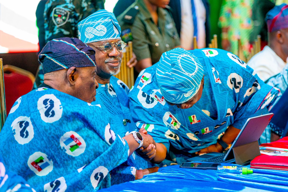 DapoAbiodunCON's tweet photo. Today, we inaugurated the Ogun State @OfficialAPCNg Campaign Council for the 2027 general elections and directed members to immediately commence consultations, grassroots mobilisation and sustained engagement across our 20 local government areas, 236 wards and polling units.

Our collective responsibility is to secure a decisive victory for President @officialABAT, GCFR; our governorship candidate, Senator @Sen_AdeolaYAYI, CON, FCA; his running mate, Alhaja Kudirat Adegunwa-Balogun; and all APC candidates.

We emphasised that electoral victory requires deliberate preparation, organisation, vigilance and continuous engagement with the people. Our campaign will therefore be issue-based, peaceful and driven by our achievements and credible vision for Ogun State.

Membership of the Campaign Council is a call to service, not a decorative title. Those who were not appointed also remain valuable members of our political family and must participate actively at every level.

We appreciate our President, our National Leader, Aremo Olusegun Osoba, and all party leaders and stakeholders for their leadership and commitment. Let us speak with one voice, work with one purpose and march together towards an overwhelming APC victory in 2027.