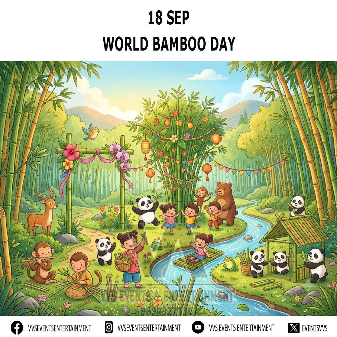 EventsVvs's tweet photo. World Bamboo Day
World Bamboo Day 2026
#WorldBambooDay
#WorldBambooDay2026
#BambooDay
#BambooDay2026
#Bamboo
#WBD
#WBD2026
#WBDay
#WBDay2026
https://t.co/L3706S0fgY
https://t.co/h67tMARAhJ
https://t.co/qUpZgt4oWv
https://t.co/bM0Or8cH5S https://t.co/2Q5o0UhuU8