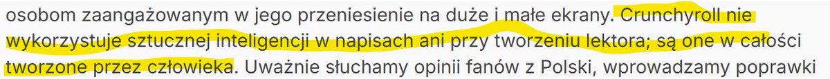 __wojdeg's tweet photo. @slowotokdzienny @Kari445009 @Crunchyroll no mówię, debile + ai = to co jest. Ja w jednym odcinku widziałem napisy w stylu "I tuta_ pos23dł zwrócić ItEmek". AI tego nie wypluje. Akurat sam 2 dni temu pobrałem Moba, i przykład z artykułu vs gemini. Darmowe AI lepsze od tych kretynów którym płacą https://t.co/B9t5ERLzMz