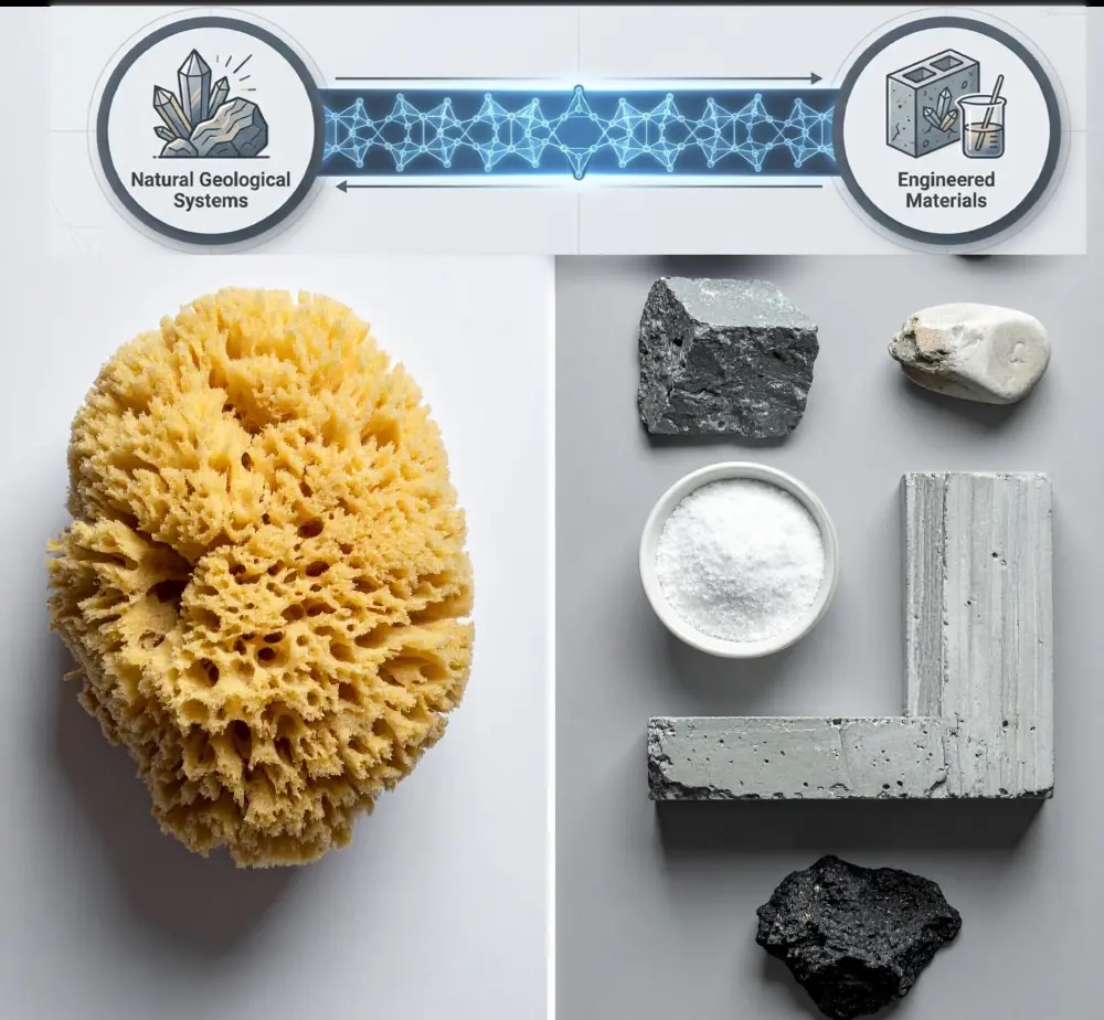 WPI's tweet photo. What can a sea sponge teach us about recovering rare earths? Perhaps more than you might expect. Backed by a $3.3 million NSF award, a WPI-led team is studying how sea sponges, diatoms, and plants form intricate silica structures under mild natural conditions—and how those lessons could help unlock critical minerals trapped in industrial waste: https://t.co/vS1H93Sa1v.

@NSF