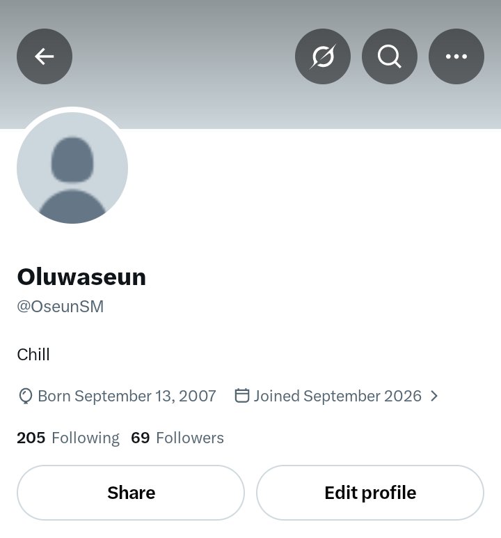 OseunSM's tweet photo. Yooo, X fam
My old acct got suspended and I'm looking forward to creating a better and active one this time. Let's grow together.
Mutuals? https://t.co/dpBMvS1b6W