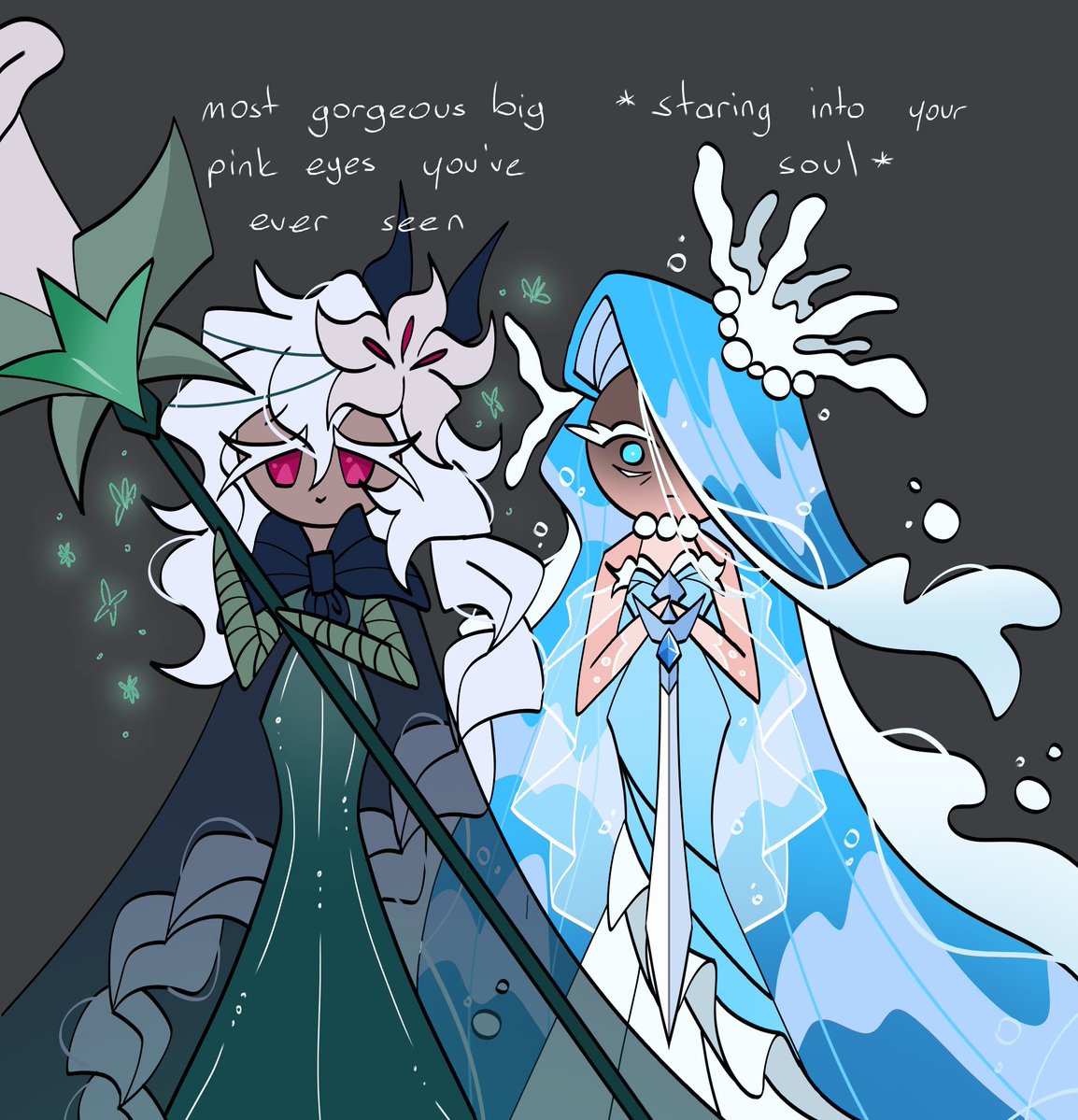 fryefle's tweet photo. 👁👄👁
#cookierun #seafairycookie #whitelilycookie #sealily https://t.co/G5tcDIQmIa