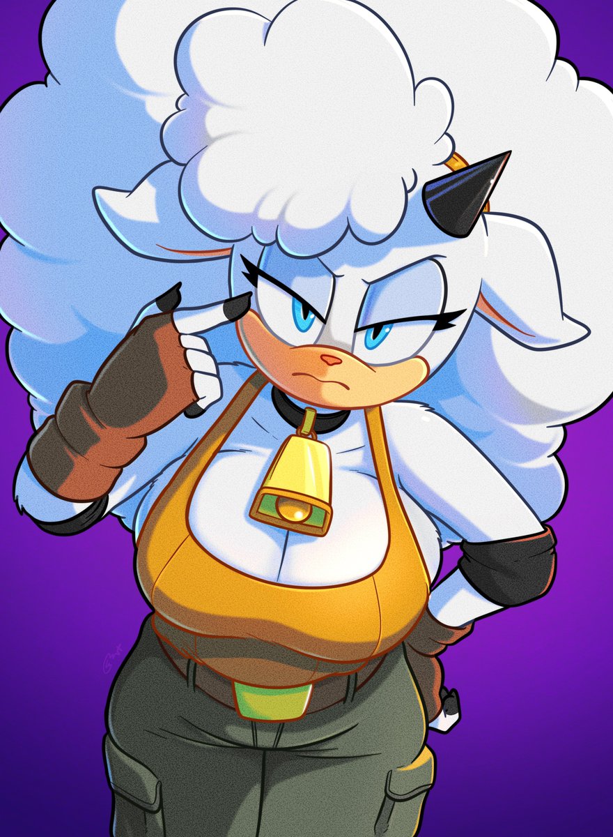 RoboticSteve's tweet photo. Maintain eye contact!
(Urge to draw more Lanolin is rising) https://t.co/EneUdQCZTW