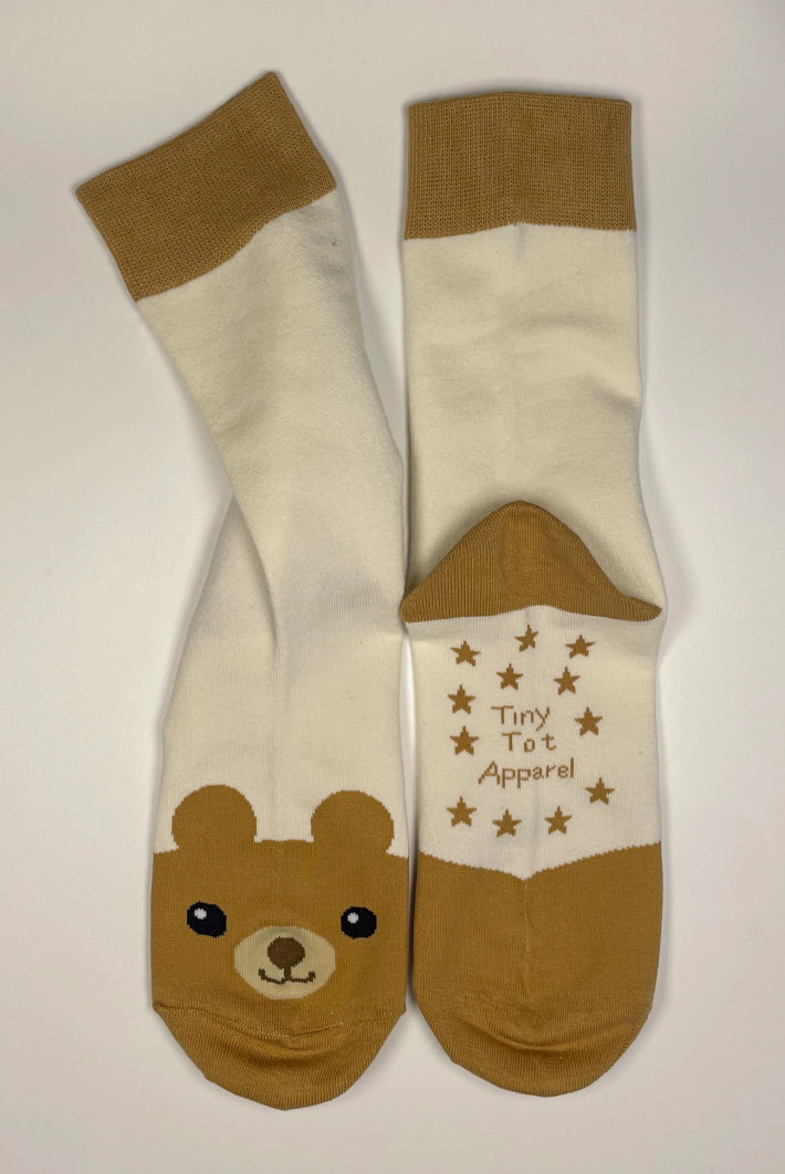 TinyTotApparel's tweet photo. Thoughts on Socks?

Sorry for the absence over here, a lot of behind the scenes stuff has been happening lately including stock coming in, designs being finalized, some exciting new ideas with samples in the works, order packing, and more!

I wanted to hop on real quick to get some thoughts on some fun socks I am working on for January! What ideas would you like to see?

Note: the duck socks will be slightly altered! The little hair tuft will be printed on instead of sewn on like in the photos, I just was not loving how it looked but love everything else about them :)