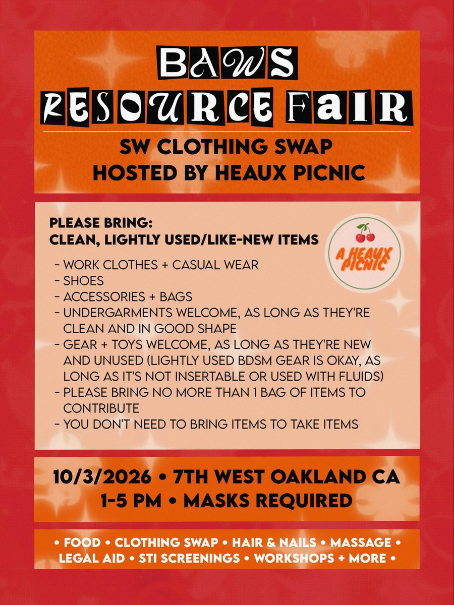 BAWSupport's tweet photo. We’re only a few weeks away from our FREE BAWS Fall Resource Fair, so let’s make some noise for our amazing community partners! 

They’ll be providing free information, legal aid, food, services, material goods, entertainment, workshops, and more,

RSVP link in bio! https://t.co/TmyVsLcXHY