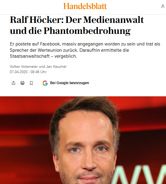 Walnusskipferl's tweet photo. @suse1603 @Anwalt_Jun @EggMarkus Herr #Hoecker hat da den Vorteil, dass er keinen guten Ruf hat, den er verlieren könnte.

"Ralf Höcker: 
Der Medienanwalt und die Phantombedrohung"😂 

https://t.co/qehmJWPXvK https://t.co/iqMmmN8D8j
