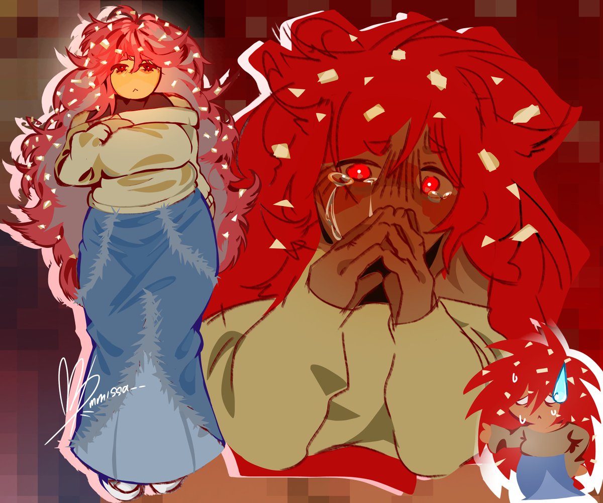 Mmissa__'s tweet photo. Girl I'd be crying too if I had all that dandruff in my hair

#happytreefriends #htf #flaky https://t.co/XUE7NZ2pl4
